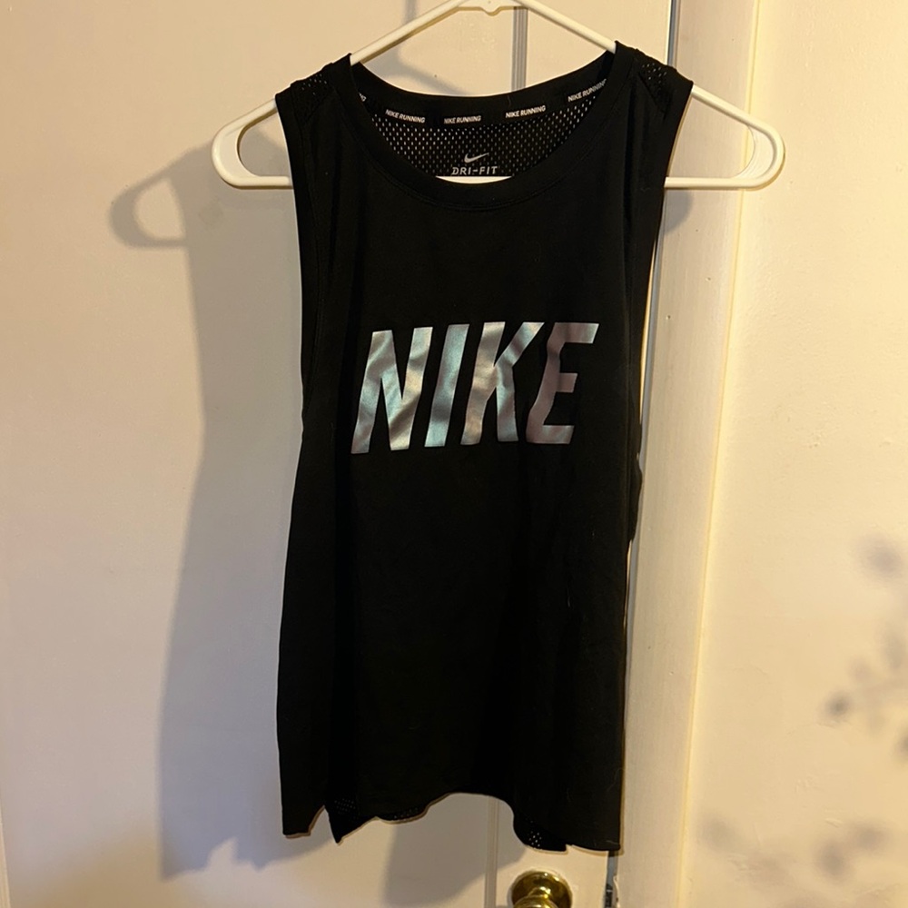 Nike Black Sleeveless Tank Top